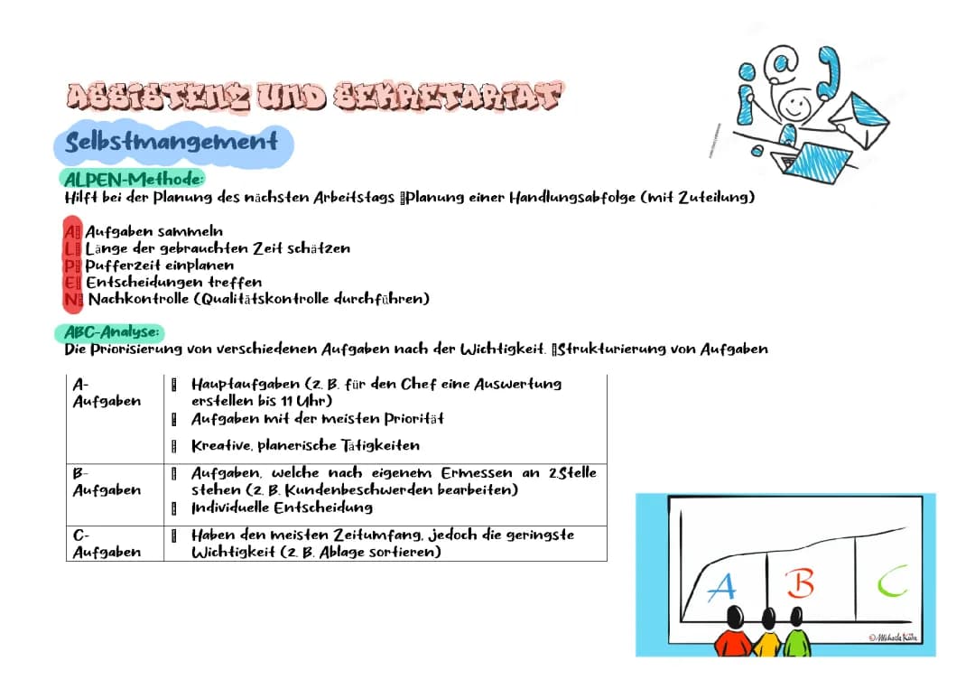 Assistent und Sekretariat