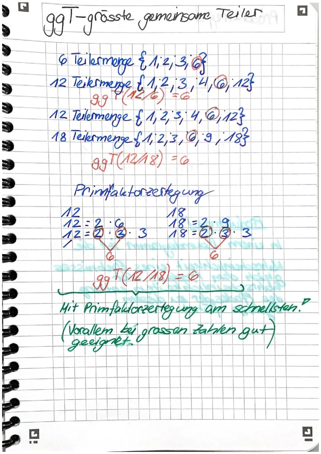 kg V-Kleinste gemeinsame Vielfache
24, 6, 8, 10, 12, 14
3 →> 6, 9, 12, 15; 18, 21;
kg V (2/3) = 6
4 → 8, 12; 16; 20; 24; 28;32
5 → 10, 15, 2