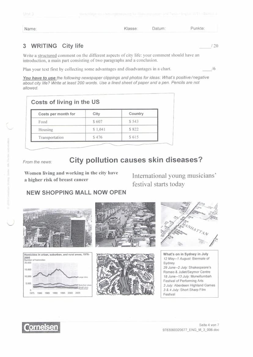 kFollow the instructions in the chart step by step and write your text. Check if your (or your partner's)
text has all the necessary parts.
