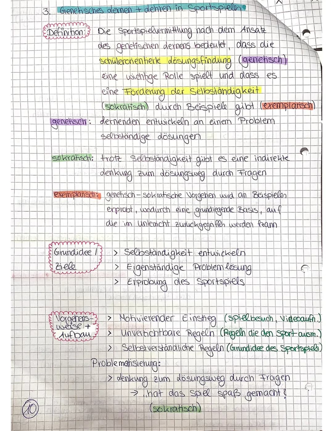 O
Sportspiel vermittlungskonzepte
Hauptstraße
C
1. Das Spielgemäße Konzept nach Dietrich
mmmmmm
Definition: > Annaherung an das ZIELSPIEL du