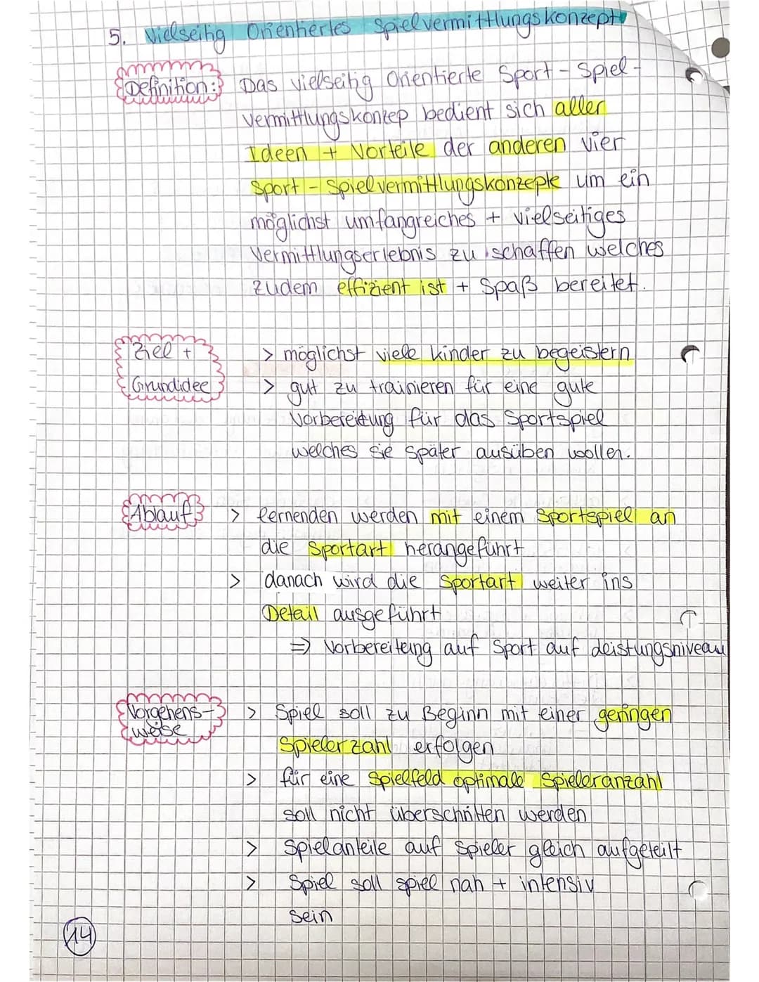 O
Sportspiel vermittlungskonzepte
Hauptstraße
C
1. Das Spielgemäße Konzept nach Dietrich
mmmmmm
Definition: > Annaherung an das ZIELSPIEL du