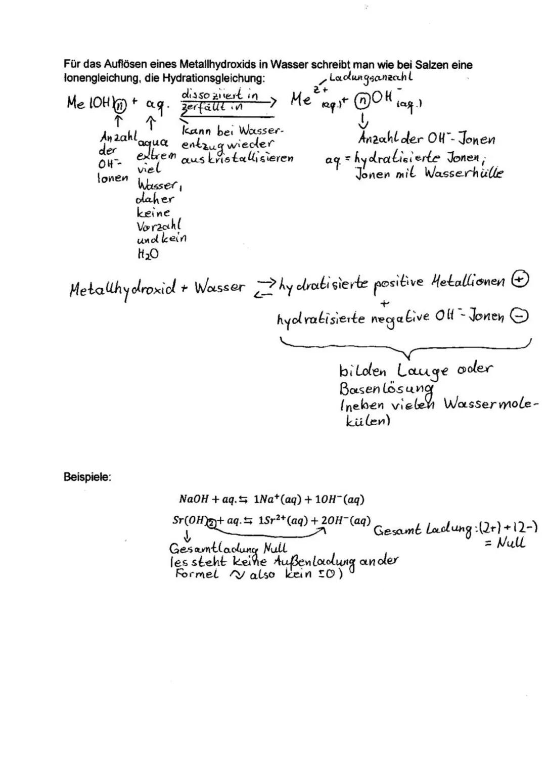 Was sind Hydroxide und alkalische Lösungen einfach erklärt?