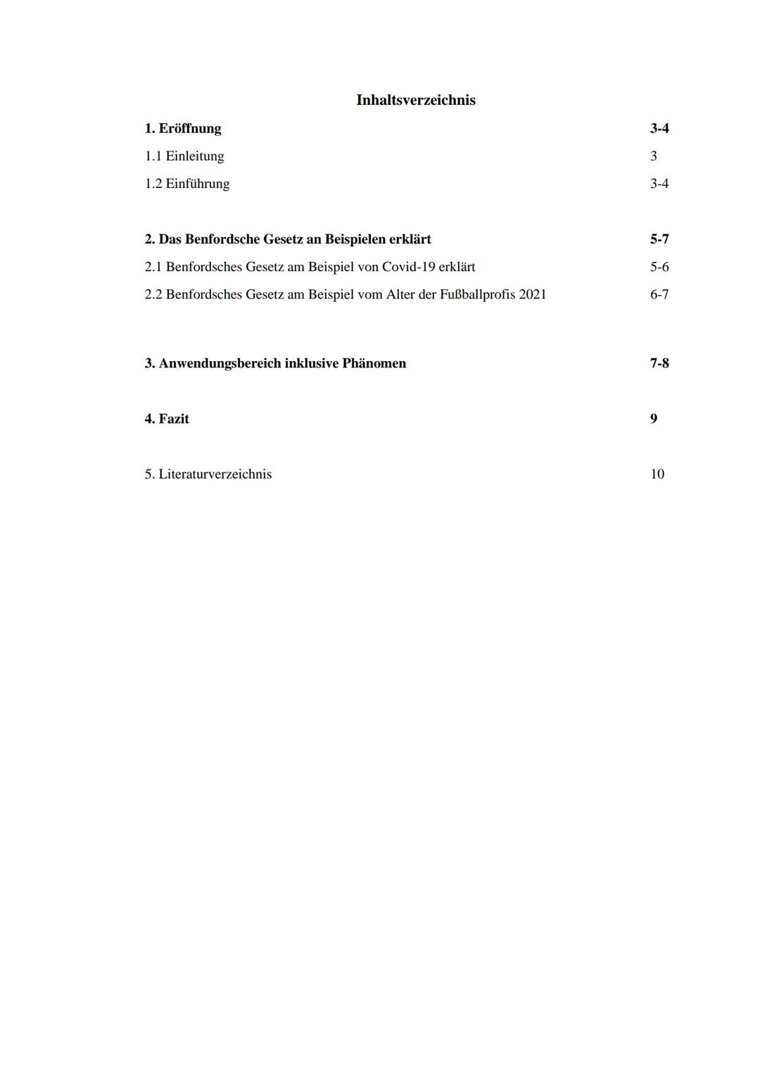 2021/22
Kurs:
Verfasser: M
Fachlehrerin:
Zeitraum:
Facharbeit
im Grundkurs Mathematik
Benfordsches Gesetz
2022 1. Eröffnung
1.1 Einleitung
1