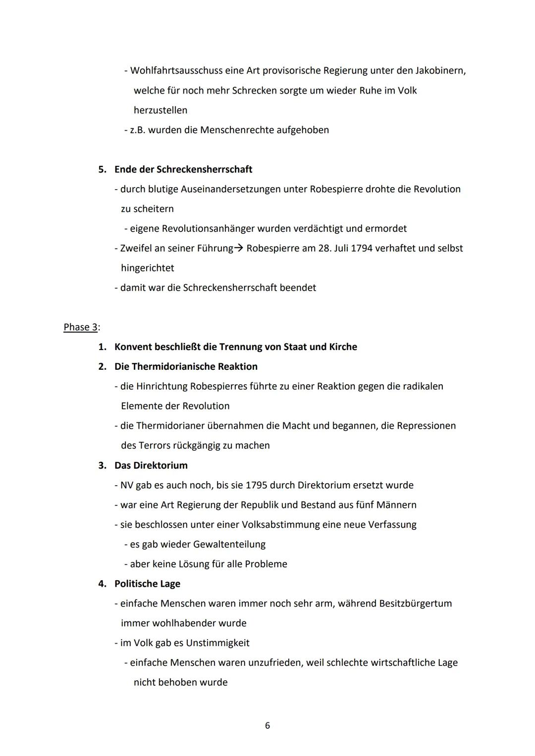 # Abitur Geschichte
Französische Revolution

Gründe: Vorgeschichte:
- Herrschaftsform Monarchie/Absolutismus = ein von Gott eingesetzter Kön