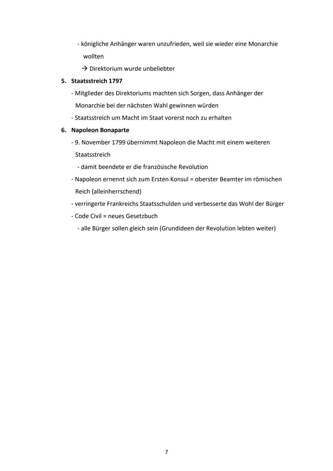 # Abitur Geschichte
Französische Revolution

Gründe: Vorgeschichte:
- Herrschaftsform Monarchie/Absolutismus = ein von Gott eingesetzter Kön