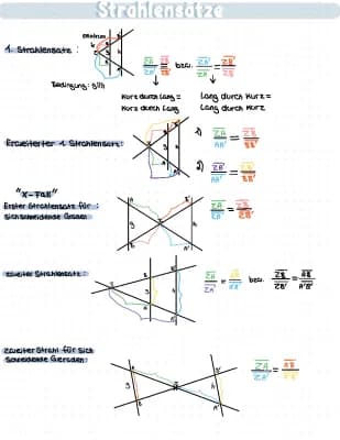 Know Strahlensätze  thumbnail