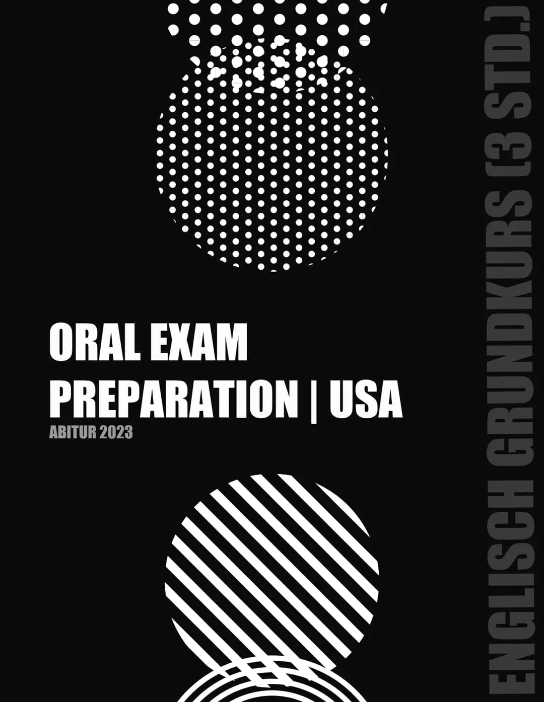 ORAL EXAM
PREPARATION | USA
ABITUR 2023
ENGLISCH GRUNDKURS (3 STD.) USA
American Mentality + Ideals
Individualism
Move on - a Mobile Society