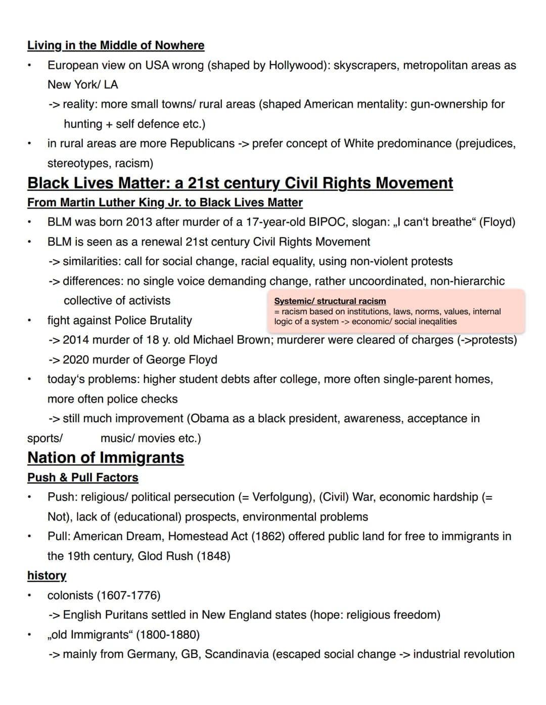 ORAL EXAM
PREPARATION | USA
ABITUR 2023
ENGLISCH GRUNDKURS (3 STD.) USA
American Mentality + Ideals
Individualism
Move on - a Mobile Society