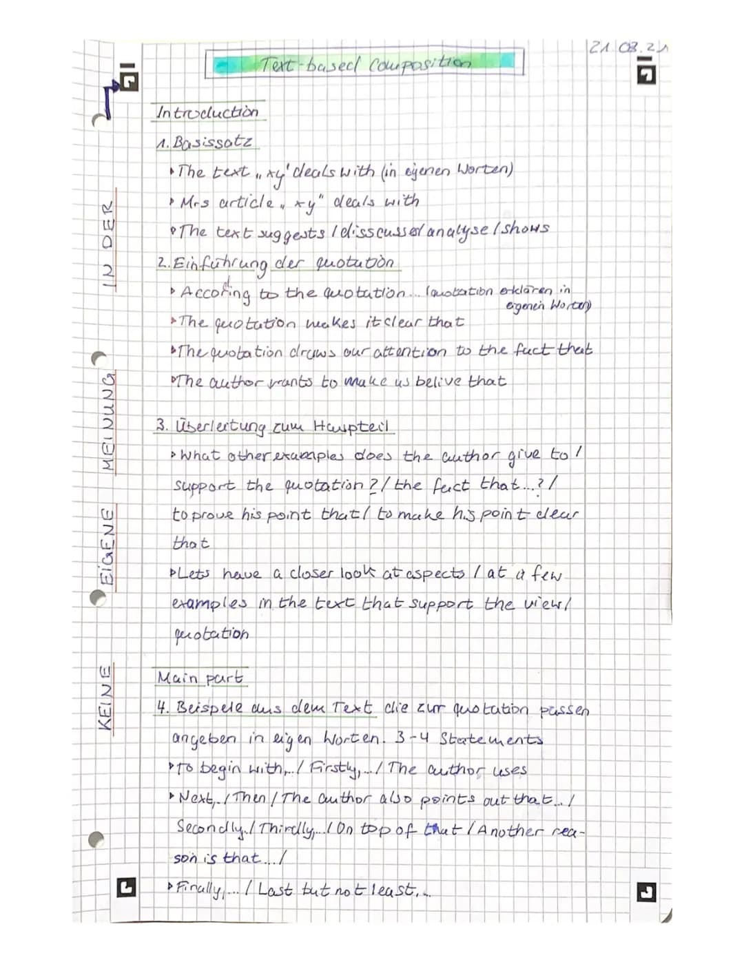text based composition 
