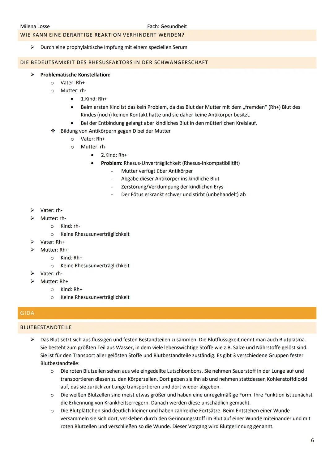 Milena Losse
ZUSAMMENSETZUNG & VOLUMEN DES BLUTES
BLUTPLASMA (55%)
Wasser (90%)
Plasmaproteine (8%)
Albumin (60%)
Globuline (40%)
Elektrolyt