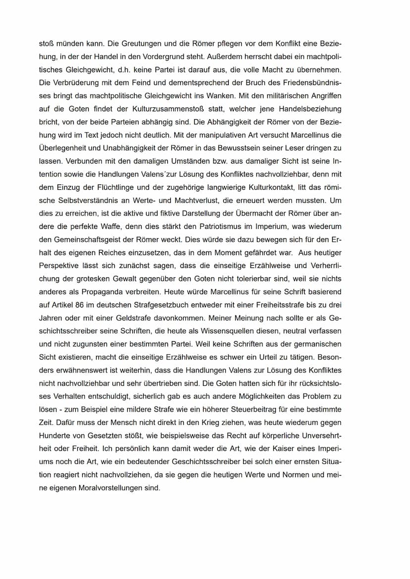 Schriftliche Quellen interpretieren
27.04.2021, Ge/OS
S. 36/37, M2
Der spätantike Geschichtsschreiber Ammianus Marcellinus (ca. 330-395/400 
