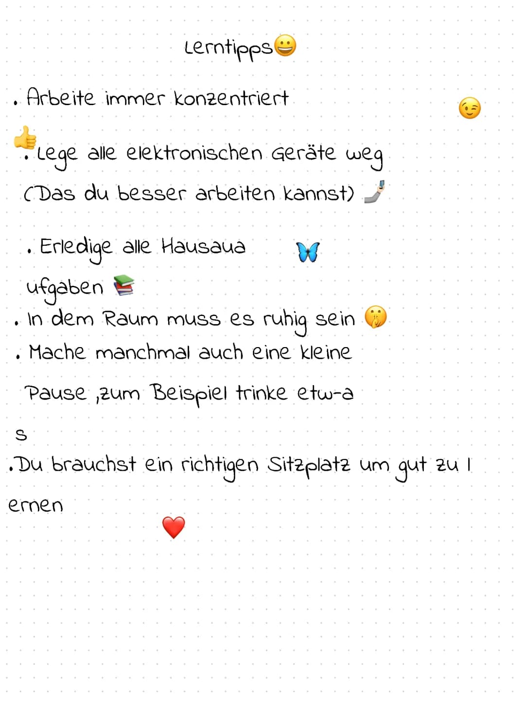 lerntipps 👌🦋