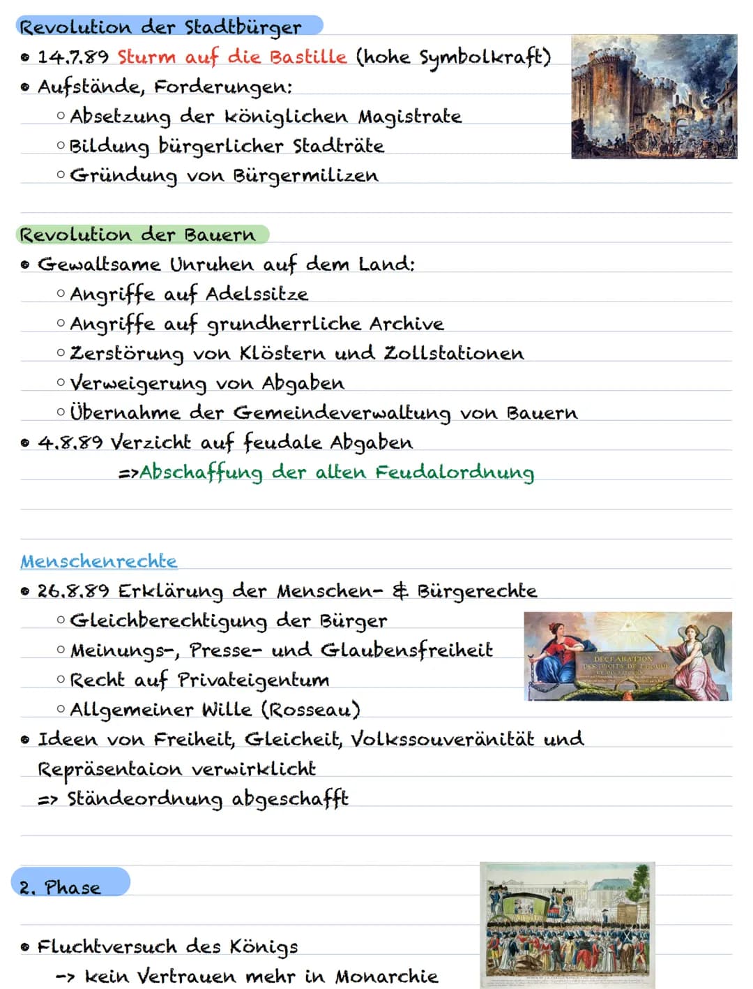 Aufklärung
Grundsätze:
• Toleranz
persönliche Freiheit
• Säkularisierung
O
· Ablehnung des kirchlichen Weltbildes -> Wissenschaft
• Erziehun