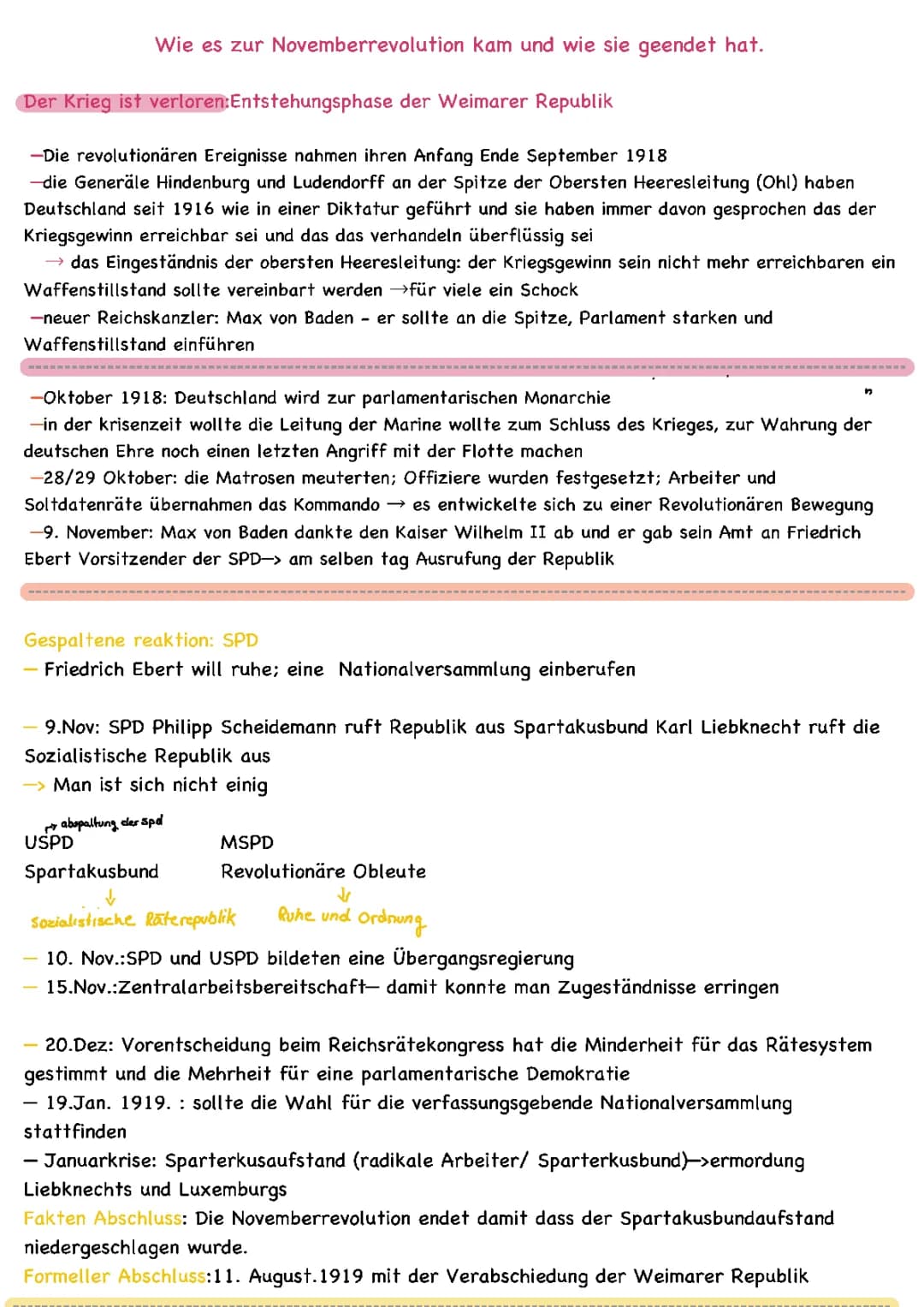 Nach dem 1. Weltkrieg (1914)