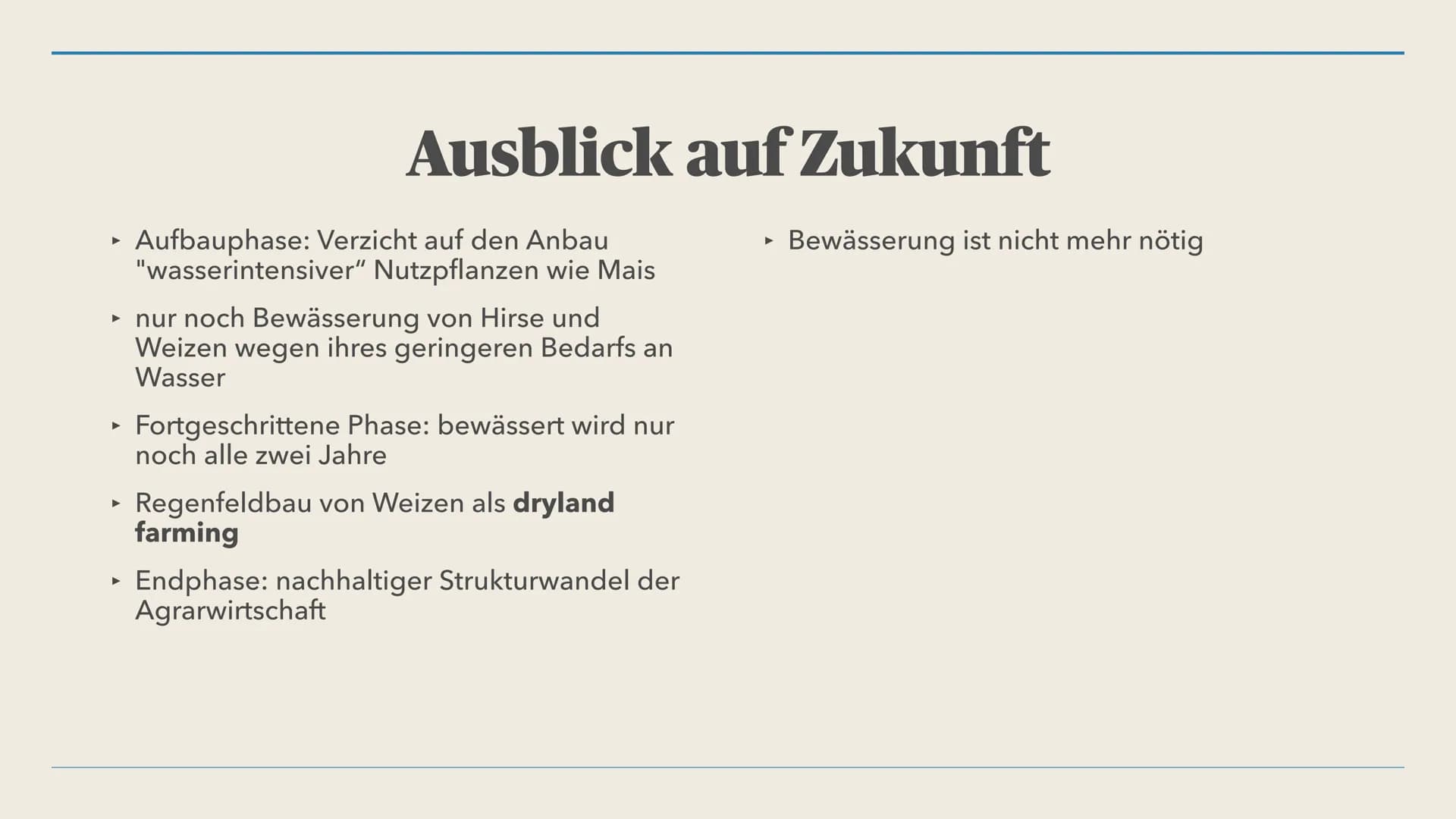 VON AMELIE ABELS
Bewässerungslandwirtschaft als Auslöser tief greifender
agrarstruktureller Prozesse - die Great Plains (USA)
Strukturwandel