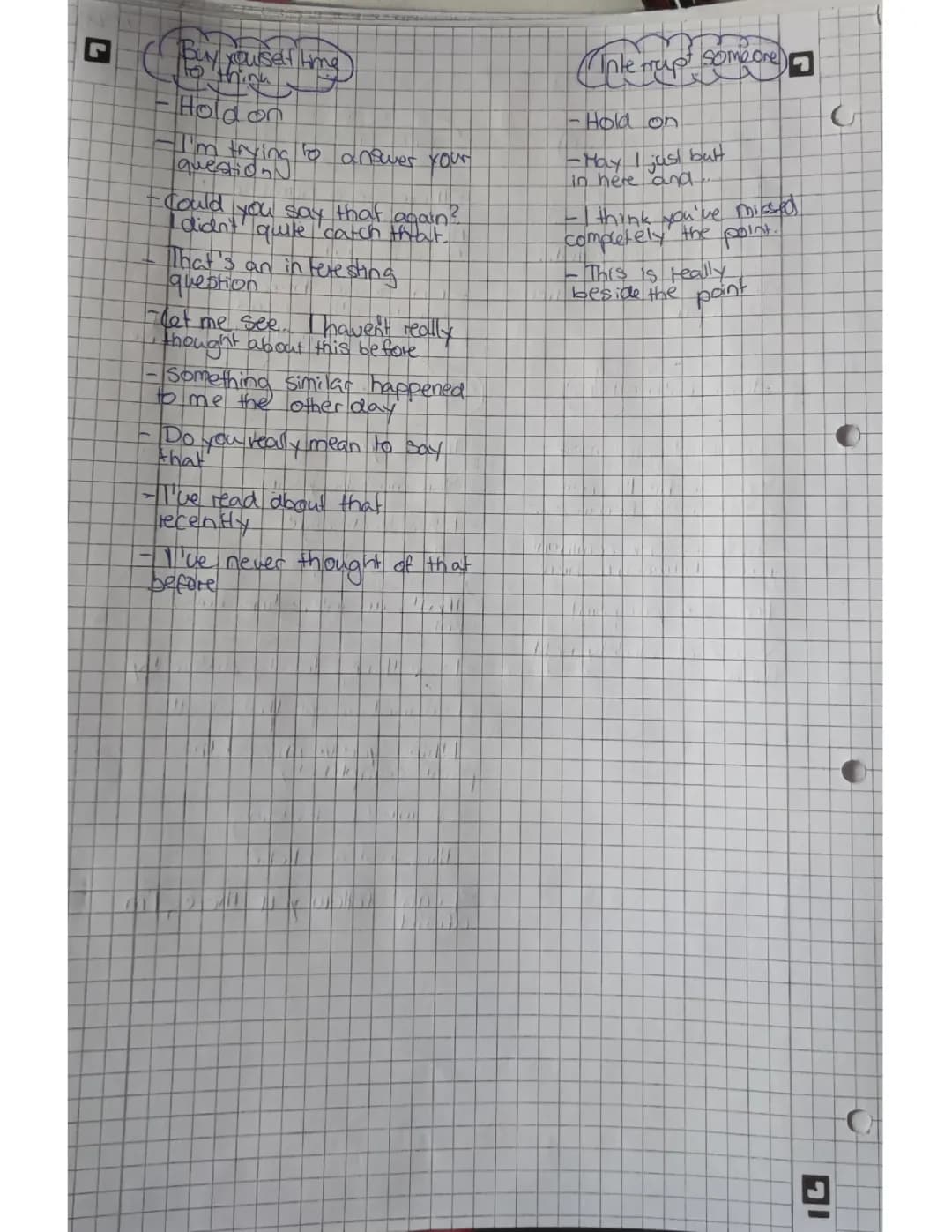 Discussion Phrases