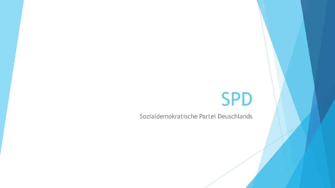 SPD Basics