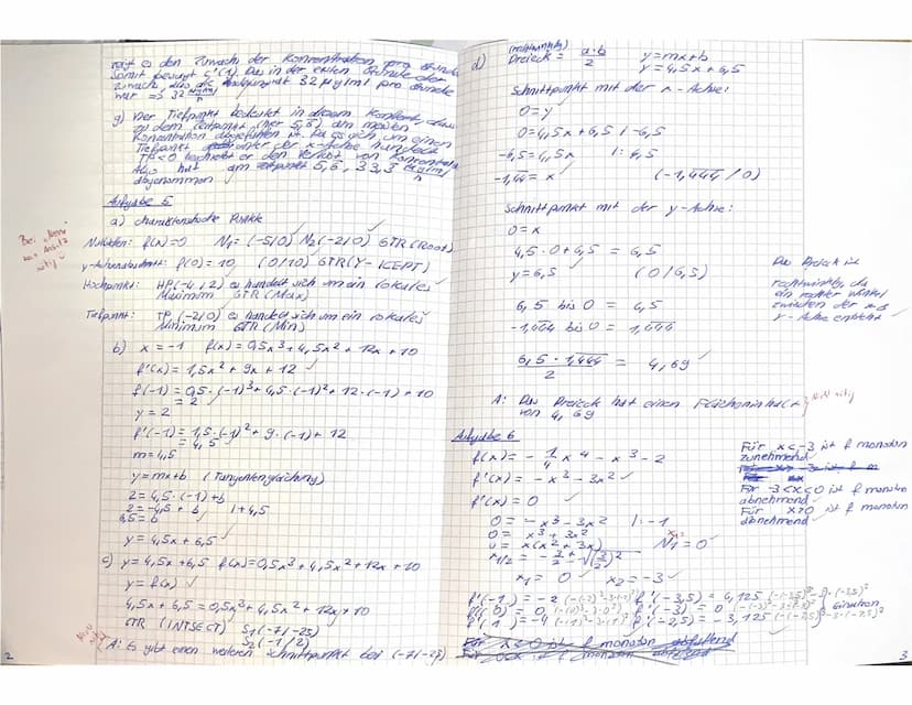Name: Alins
Aufgabe 1:
3. Klausur EF GK 1
Hilfsmittelfreier Klausurteil (Maximal 25 Minuten)
Im Folgenden ist der Graph einer Funktion f dar