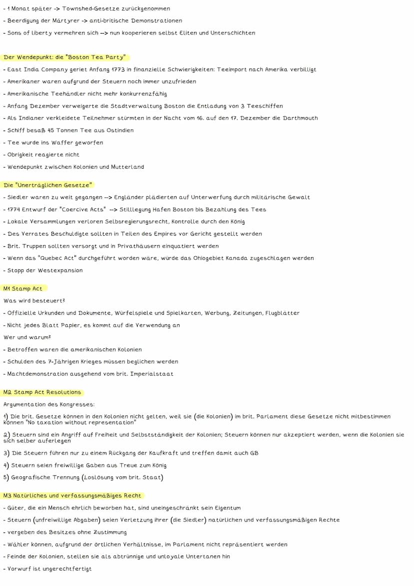 Geschichte - Abitur 2022/2023 - Lernzettel
Q1: Amerikanische Revolution
Kernmodule: Krisen, Revolutionen, Modernisierung
Definition einer Kr