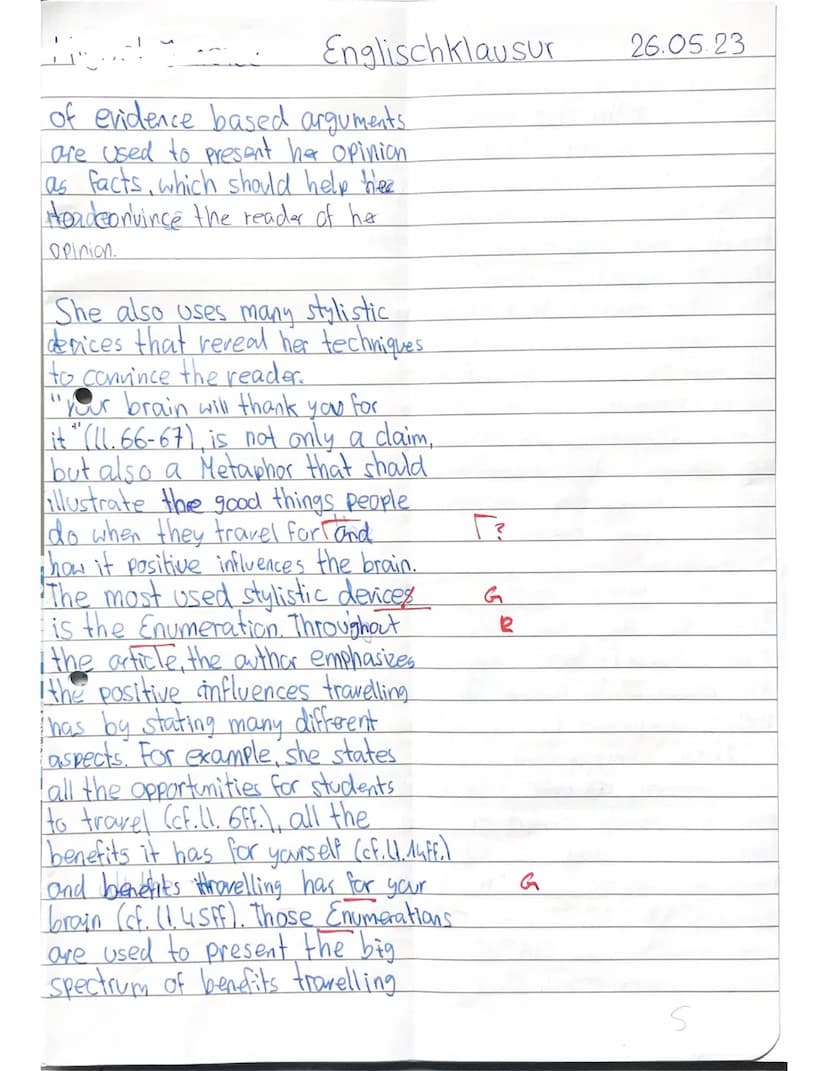 Englisch exam EF
Part A - Reading and writing
Travel hroadano st
Infand
5
Aum
10
statistic
15
20
Comparative
30
I
40
Going places
Thelon.com