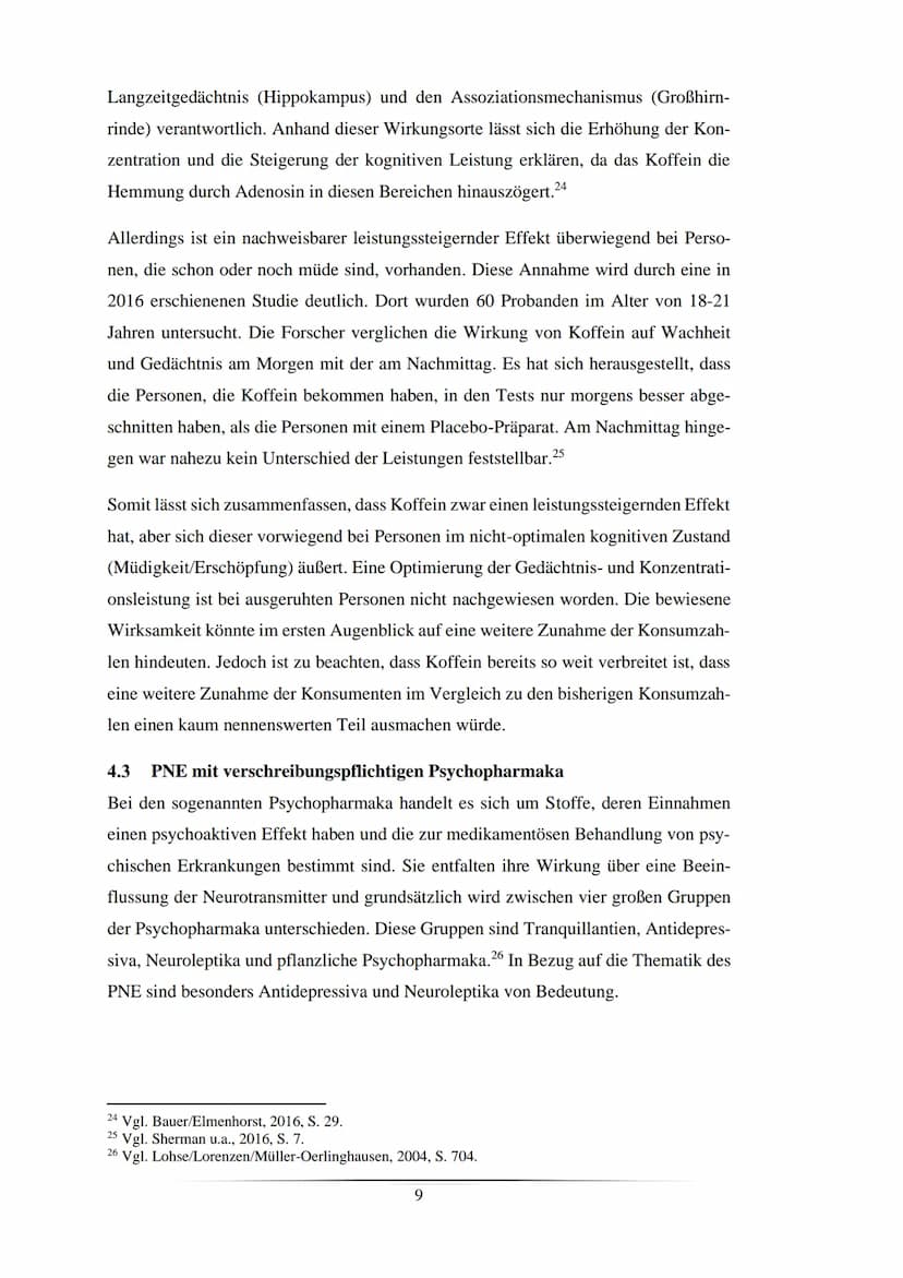 Schuljahr 2020/21
Neuroenhancement mit verschreibungspflichtigen und frei
verkäuflichen Substanzen
Nimmt der Versuch der geistigen Leistungs