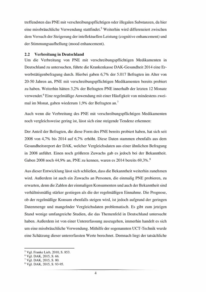 Schuljahr 2020/21
Neuroenhancement mit verschreibungspflichtigen und frei
verkäuflichen Substanzen
Nimmt der Versuch der geistigen Leistungs