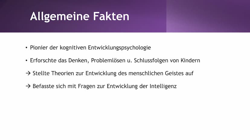 Jean
Piaget
"Gigant der
Entwicklungspsychologie" | Inhaltsverzeichnis
1. Allgeneine Fakten
2. Kognitivismus
3. Biographie
4. Entstehung
5. A