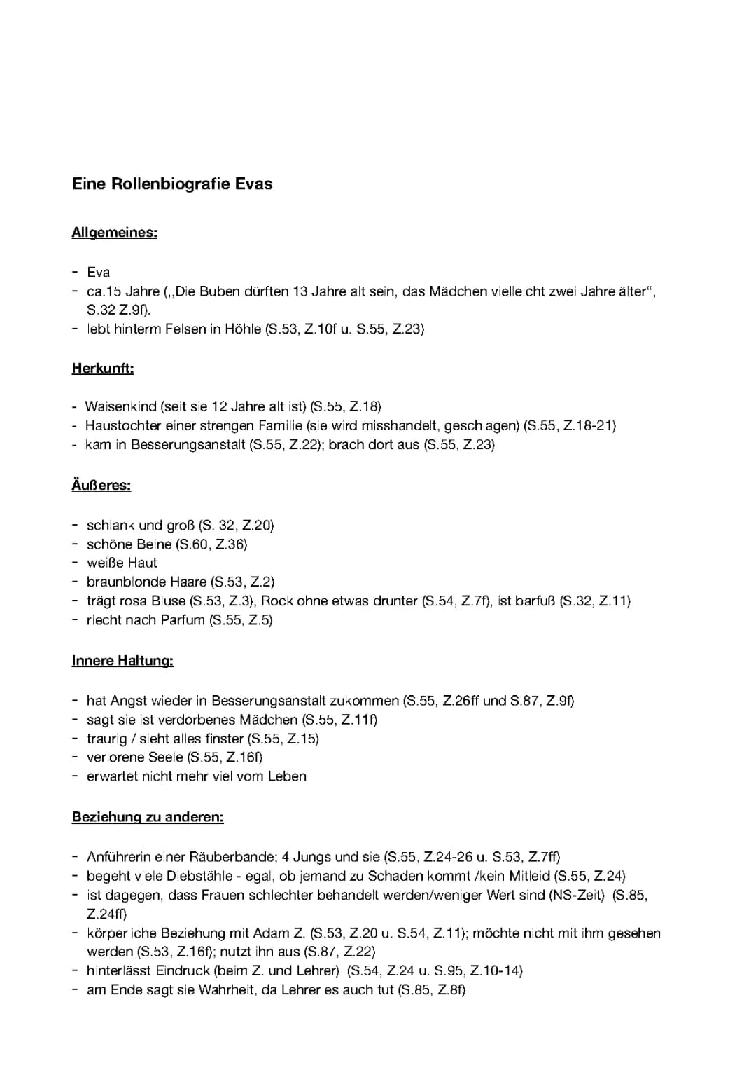 Jugend ohne Gott Charakterisierungen und Zusammenfassungen für Schüler