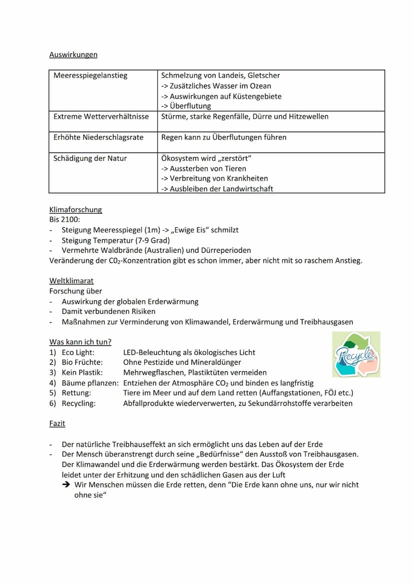 (Natürlicher) Treibhauseffekt
Atmosphäre =
eines Treibhauses
Eintreffen von kurzwelliger Strahlungen der Sonne
➜ Reflexion an den
und der At