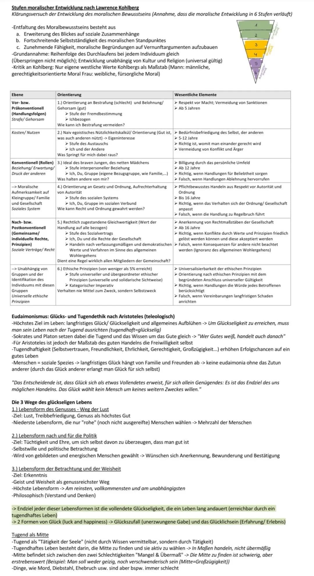 Q3.1 Modelle der Ethik
Definitionen - Ethik & Moral
Ethik ist die Wissenschaft vom moralischen Handeln, die versucht allgemeingültige Aussag