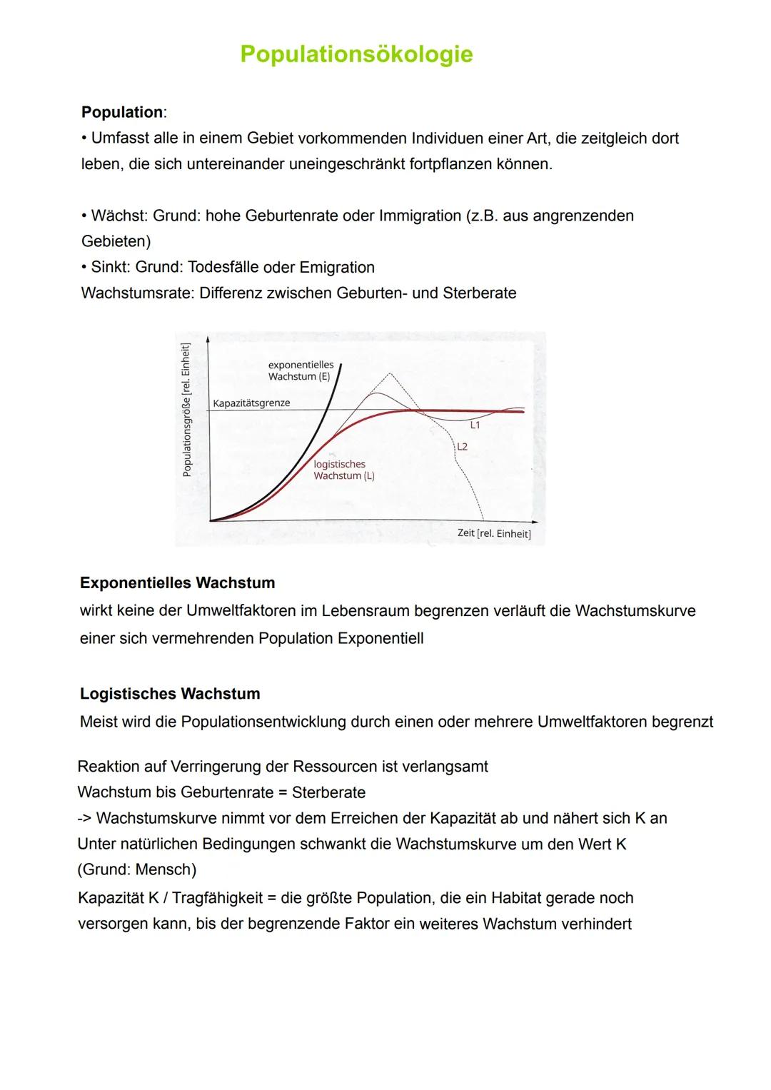 Biotop
abgegrenzter Lebensraum
Licht
Feuchtigkeit
Temperatur
Wind
Grundbegriffe der Ökologie
Gesamtheit aller Ökosysteme der Erde
Ökosystem
