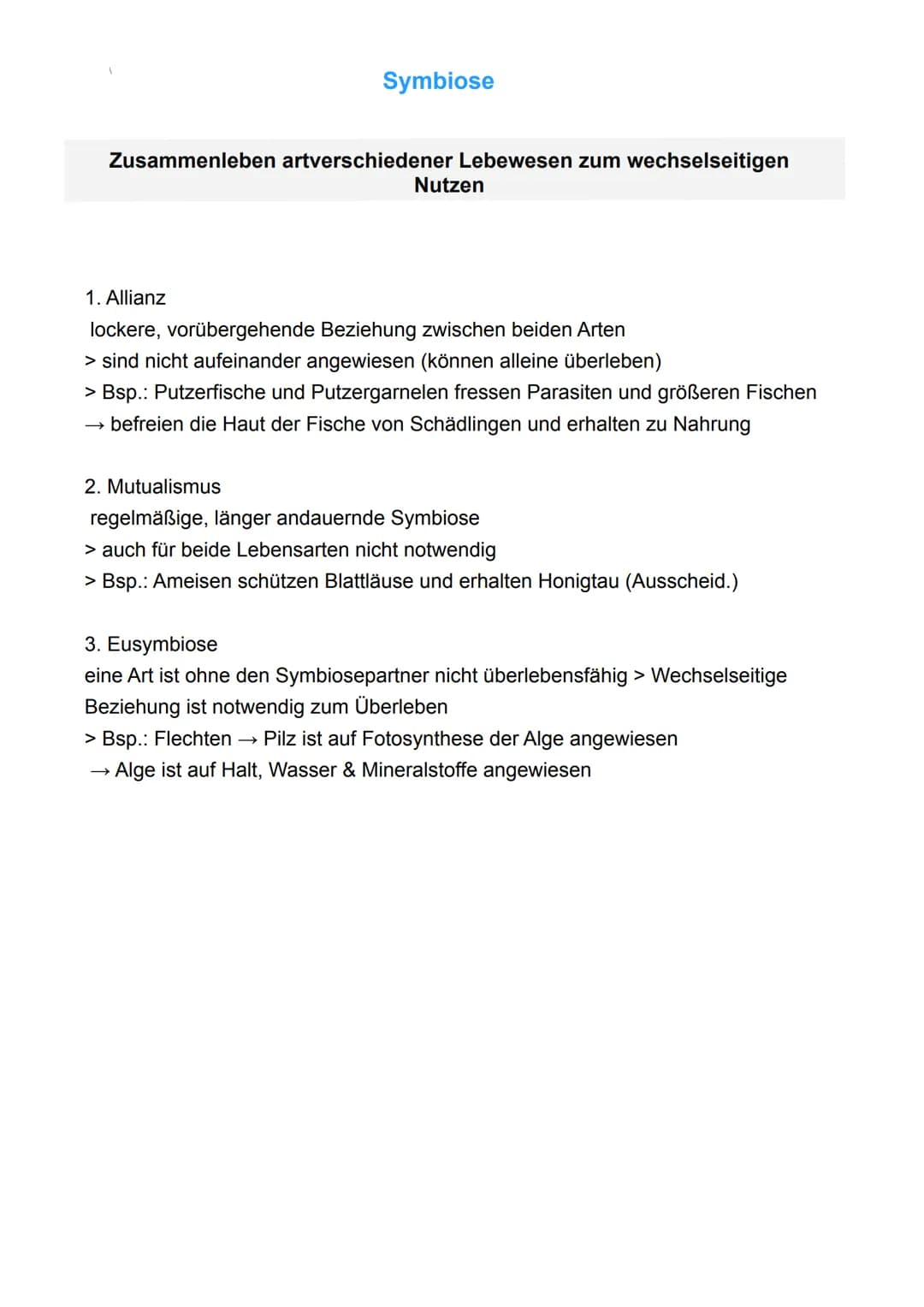 Biotop
abgegrenzter Lebensraum
Licht
Feuchtigkeit
Temperatur
Wind
Grundbegriffe der Ökologie
Gesamtheit aller Ökosysteme der Erde
Ökosystem

