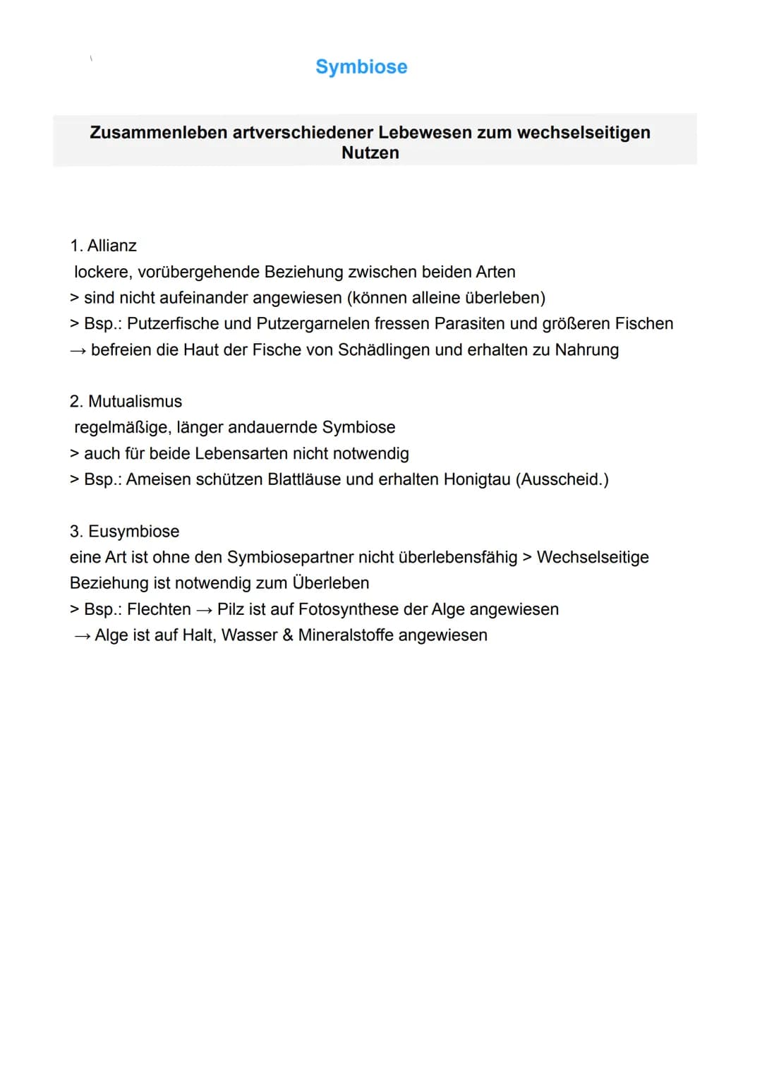 Biotop
abgegrenzter Lebensraum
Licht
Feuchtigkeit
Temperatur
Wind
Grundbegriffe der Ökologie
Gesamtheit aller Ökosysteme der Erde
Ökosystem
