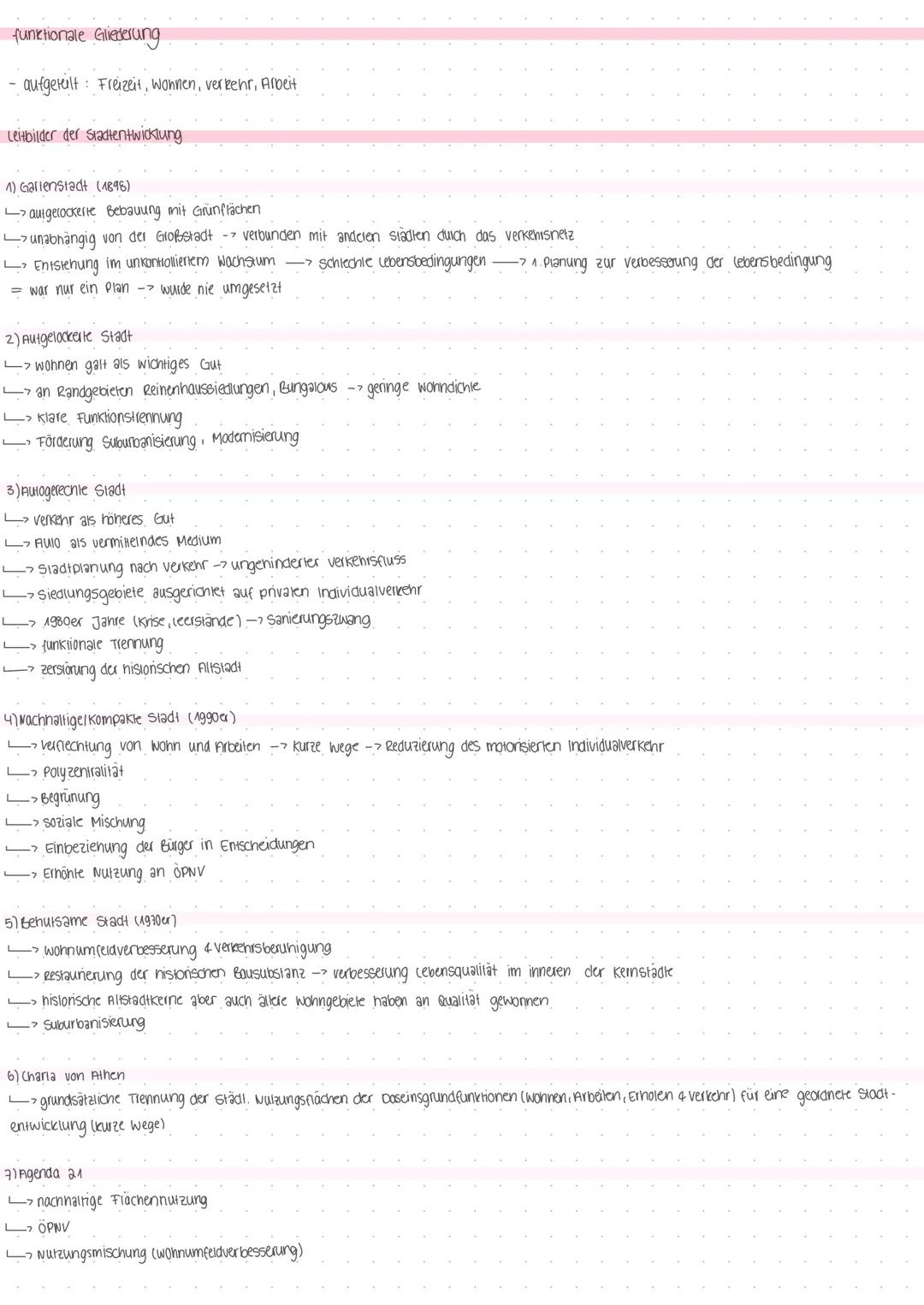 Stadtgeograpnie

Stadt begriff

Statistisch-administrative: - Einwohnerschwellenwerte je nach Land unterschdi.)
histonsch - junstisch : Veri
