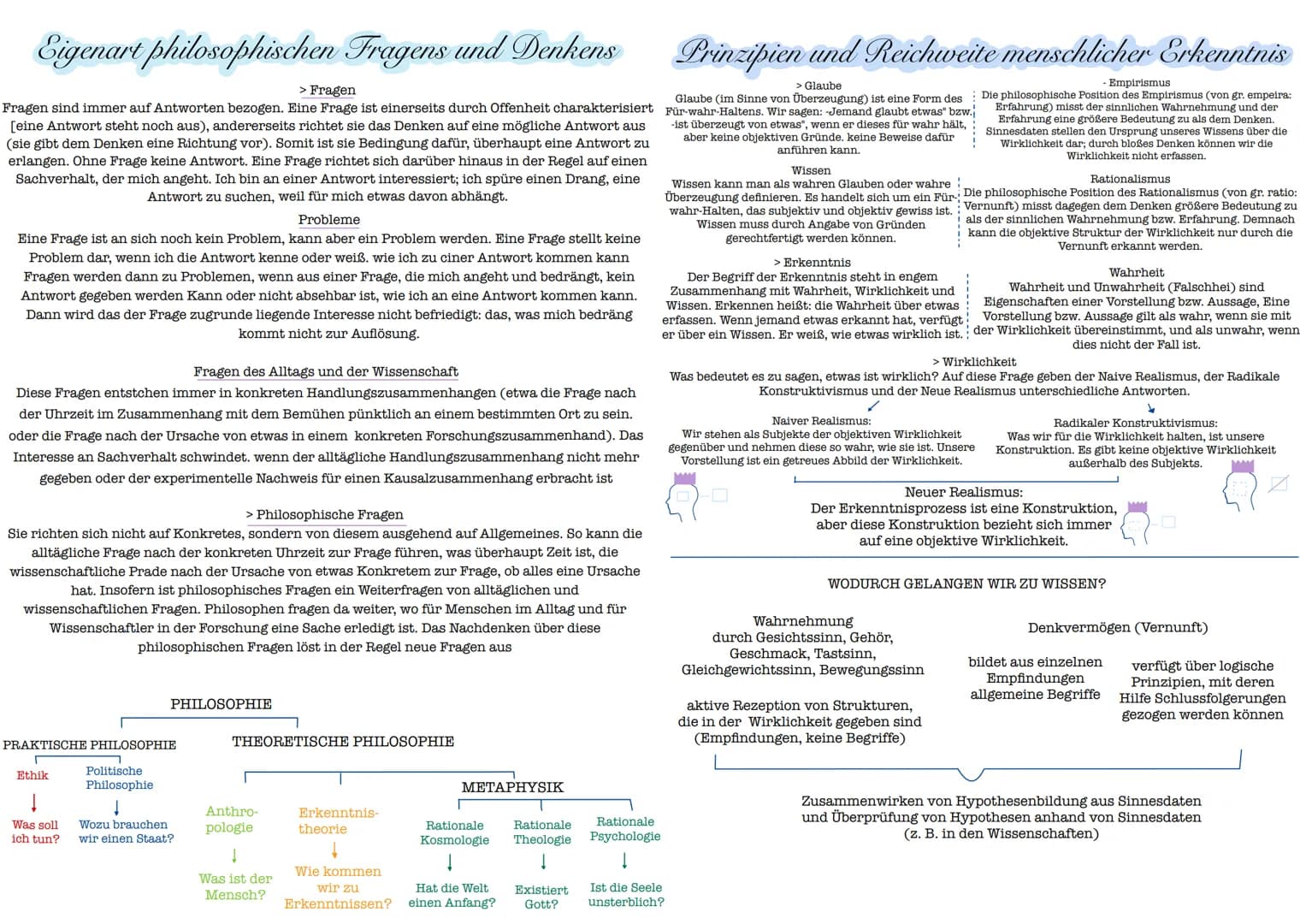 Karl R. Popper: Philosophie als Aufklärung des Alltagsverstandes
unbewusst sind alle Philosophen; Vorurteile sind ein Teil der Philosophie
-