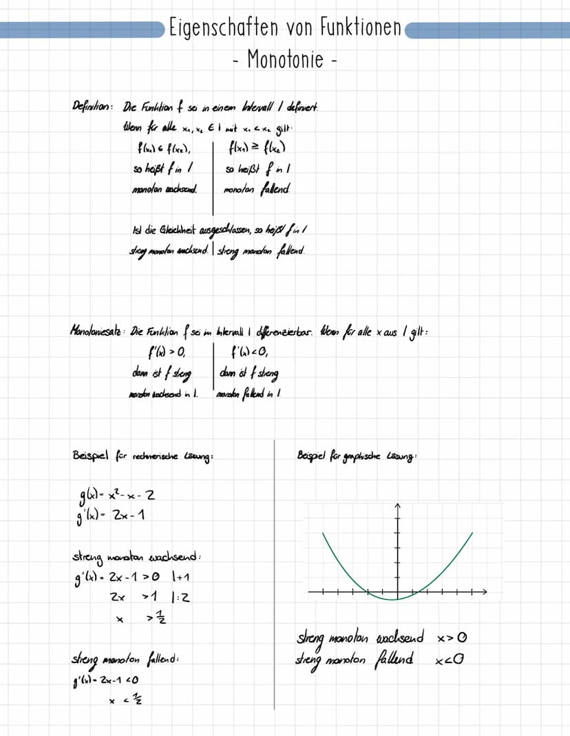 DIFFERENTIAL - ♡ Berechnung: fix)-0
Definition: Eine Zahl x. EDF für die f(x)=0 ist, heißt Nullstelle der Funktion f.
Beispiel:
&
Eigenschaf