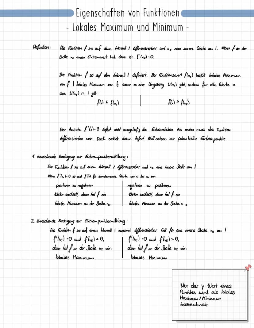 DIFFERENTIAL - ♡ Berechnung: fix)-0
Definition: Eine Zahl x. EDF für die f(x)=0 ist, heißt Nullstelle der Funktion f.
Beispiel:
&
Eigenschaf