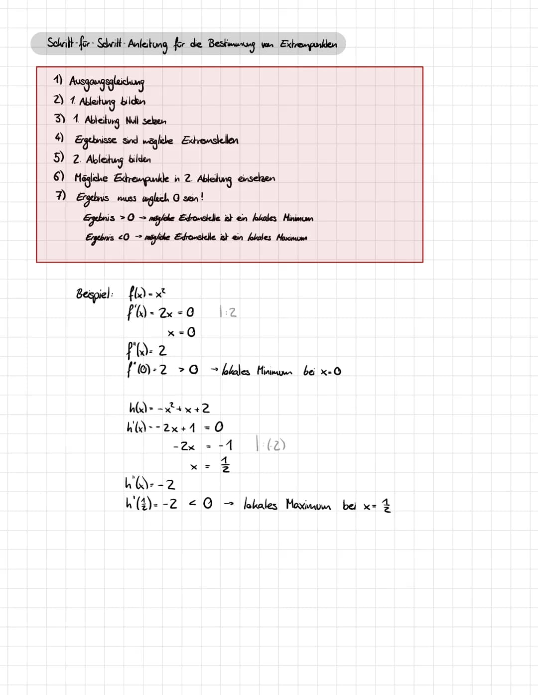 DIFFERENTIAL - ♡ Berechnung: fix)-0
Definition: Eine Zahl x. EDF für die f(x)=0 ist, heißt Nullstelle der Funktion f.
Beispiel:
&
Eigenschaf