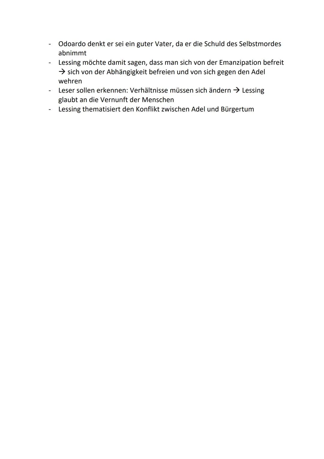 Emilia Galotti
Bürgerliches Trauerspiel (Tragödie) → Tugenden, Moral, Bürgertum (Gefühl
Emilia Galotti
und Leiden)
- Steckt zwischen einem M