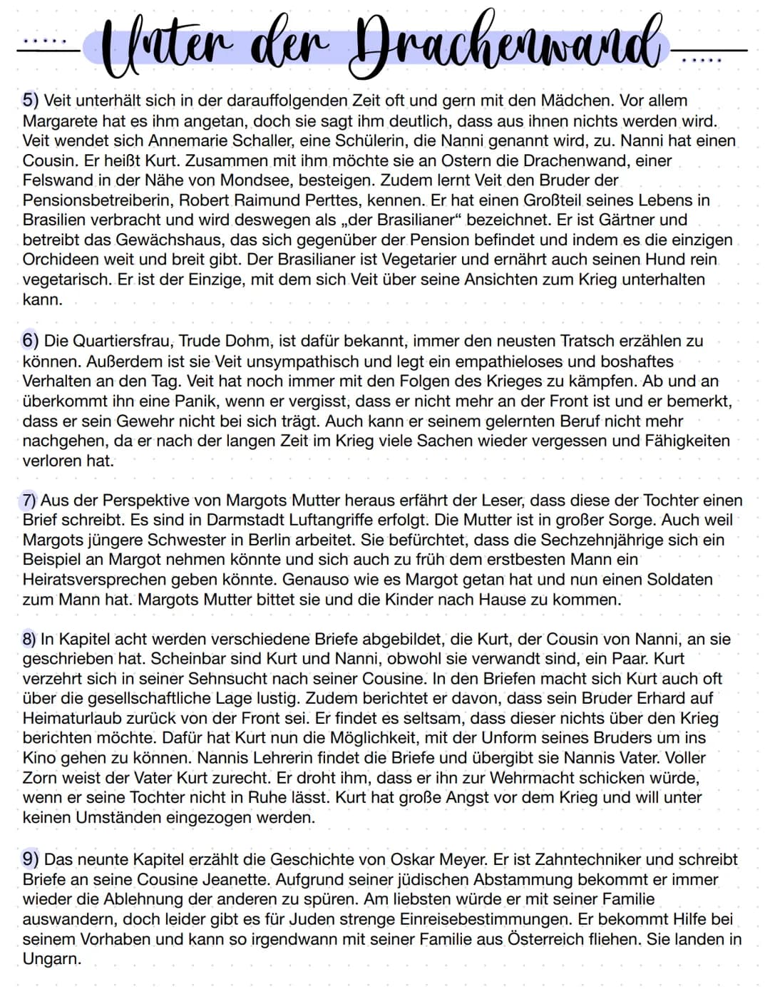 Unter der Drachenwand