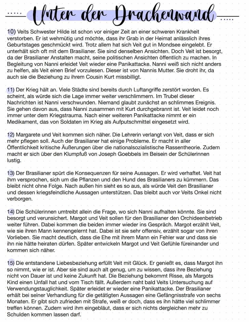 Unter der Drachenwand
Lilo
kind von Soldat Ludwig
Veit mag Sie, "Ersota va fer"
FIGUREN
Onkel Johann
Am Anfang einige
Person diteit Wennt,
m