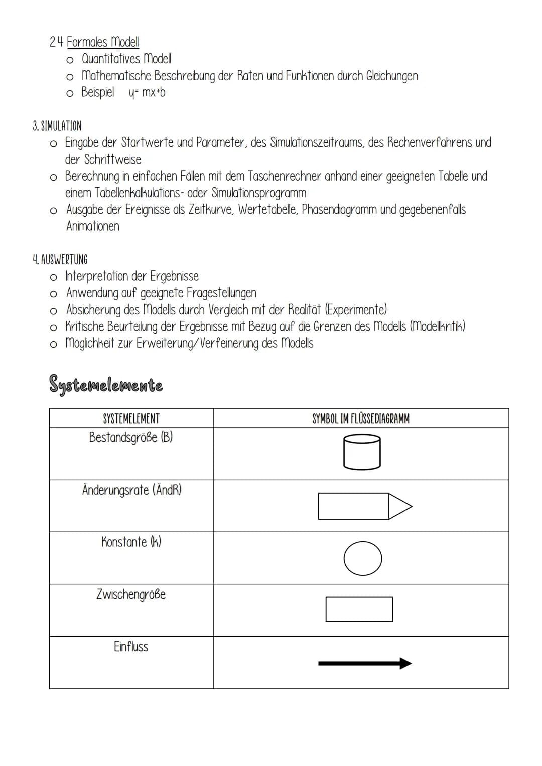 Definitionen
SYSTEM: Menge von strukturell verbundenen Größen (Systemgrößen), die miteinander in Wechselwirkungen
stehen, haben Grenzen und 