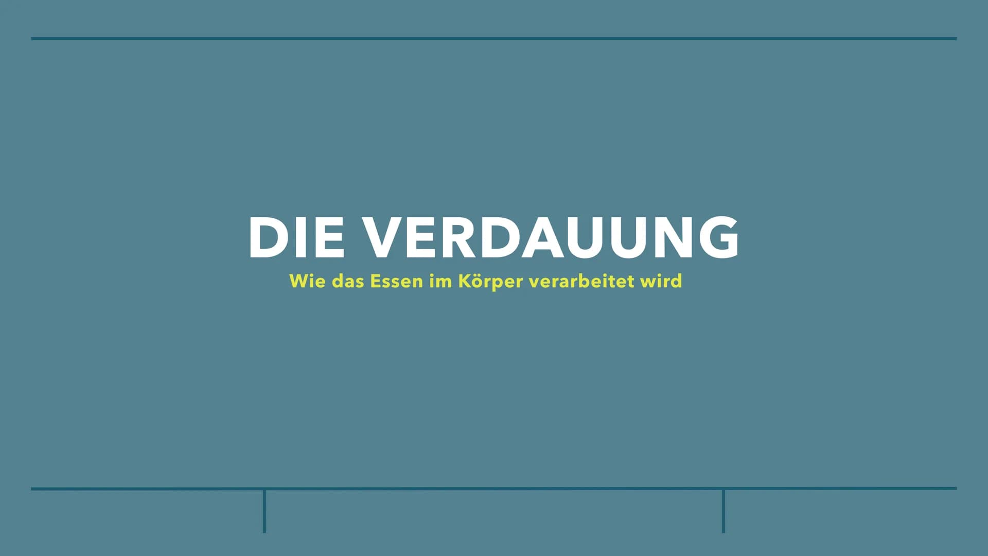 DIE VERDAUUNG
Wie das Essen im Körper verarbeitet wird Der Mund
> Die Speiseröhre
> Der Magen
Pankreas
> Dünndarm
Enddarm
INHALT
After
MUNDH