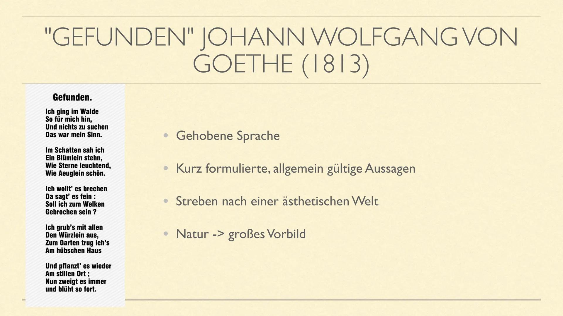 (WEIMARER) KLASSIK
von Aaron und Matthi SEITE
I
2
3
4
5
6
INHALTSVERZEICHNIS
THEMA
Allgemein und
Definition
Geschichtlicher
Hintergrund
Lyri