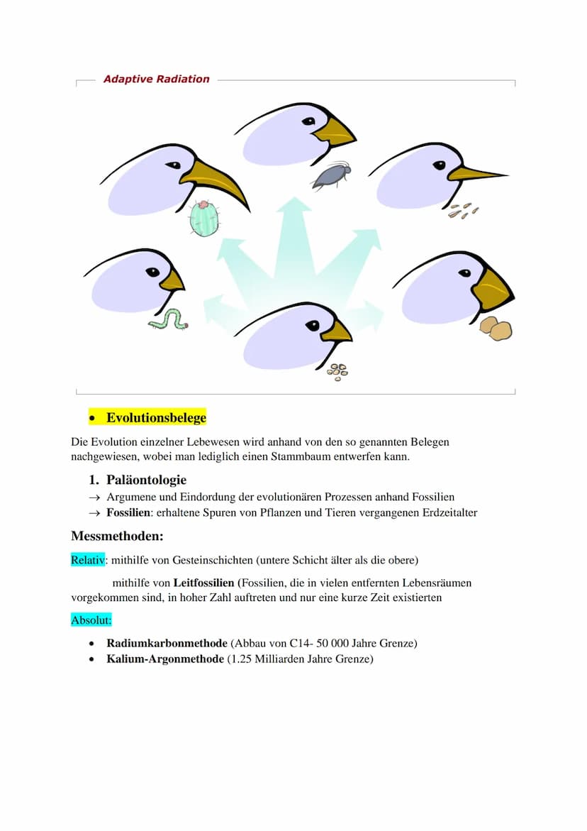 Inhaltsverzeichnis:
Evolutionstheorien (Darwin, Lamarck, Cuvier)
Synthetische Evolutionstheorie
Selektionsarten
Hardy-Weinberg Prinzip
Gendr
