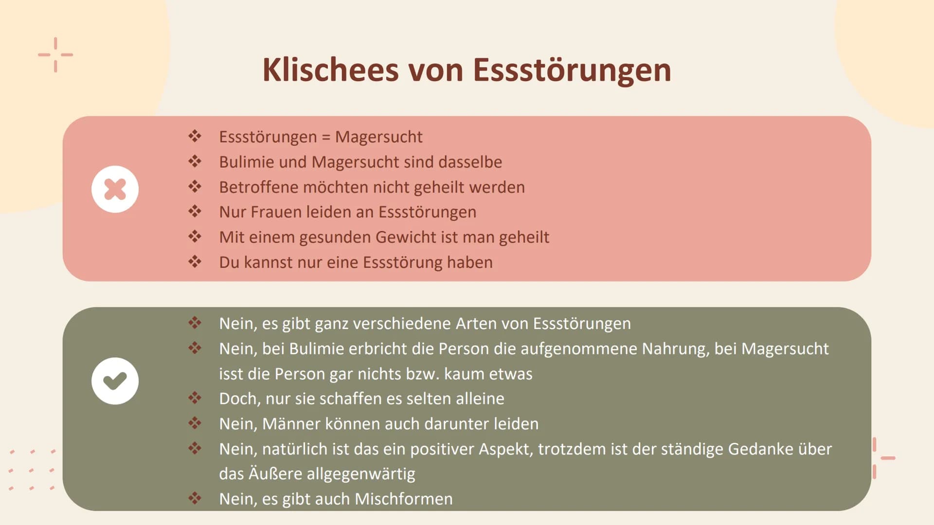 Essstörungen
g 1-
01
Bedeutung
04
Arten von Essstörungen
Agenda
02
Ursachen
05
Statistiken
03
Klischees
06
Hilfestellungen 1-
01
Essstörunge