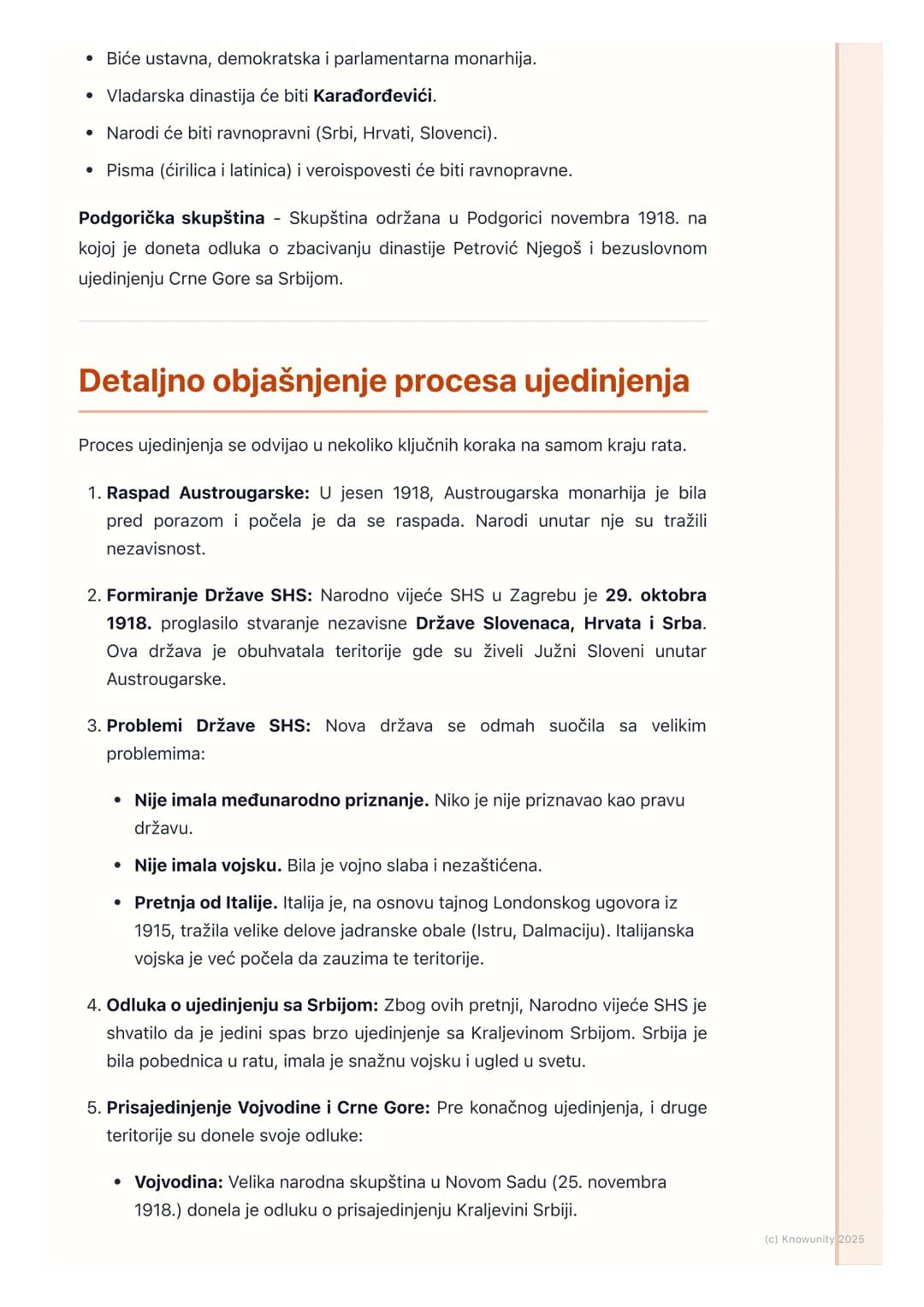 # Stvaranje Kraljevine
SHS/Jugoslavije

Uvod u stvaranje zajedničke države

Posle Prvog svetskog rata, velike imperije poput Austrougarske i