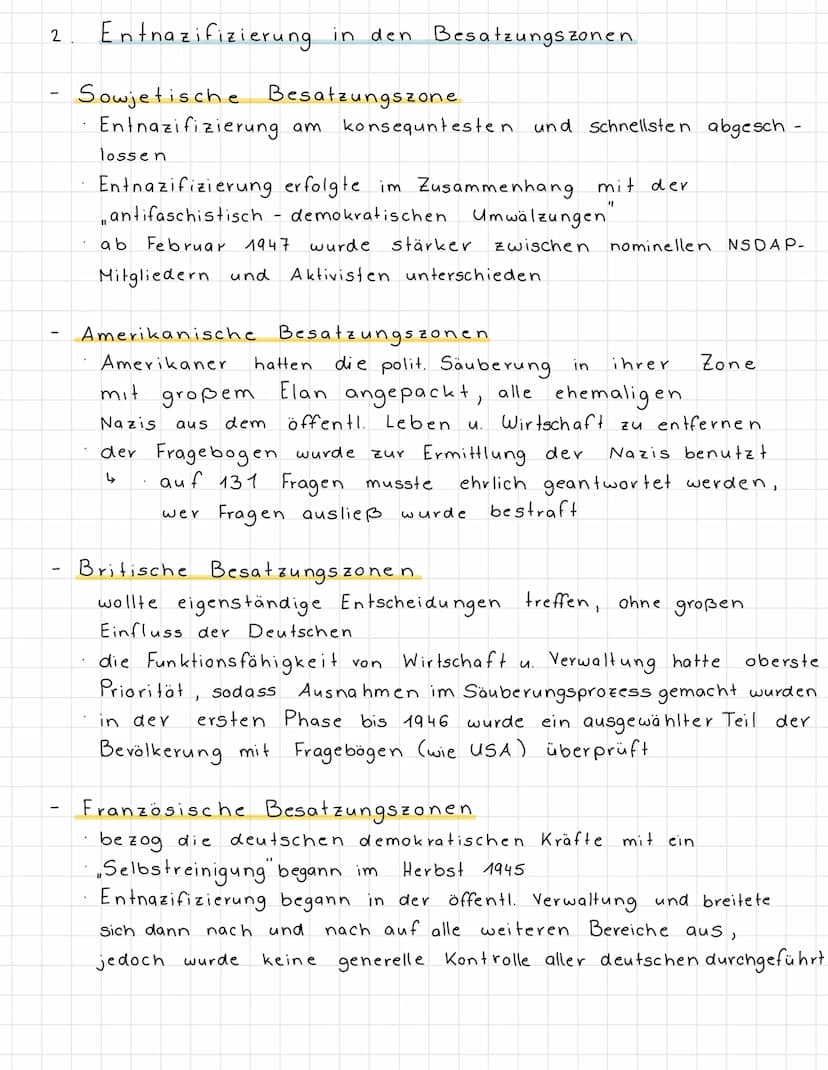Die Herrschaft des Nationalsozialismus
Deutschland.
1
3
Wirtschaftspolitik.
Motive und Formen
sung und
des
2.
und
opposition
der Unterstützu