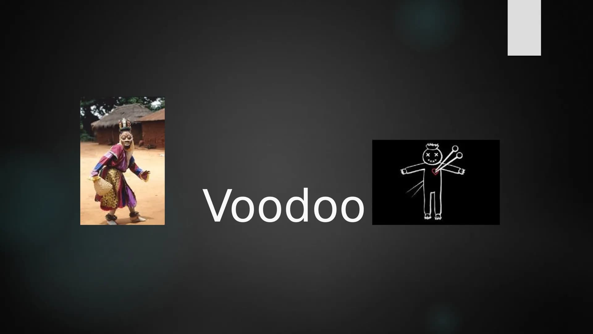 Voodoo
SANAY Herkunft der Religion
Sie leben in Westafrika, Haiti und in Teilen Amerikas
► Ist in Westlichen Ländern bekannt
Durch die Sklav