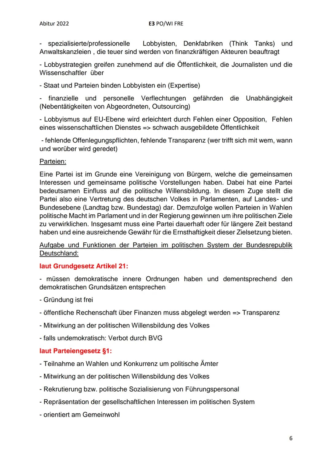 Abitur 2022
E3 PO/WI FRE
1. Kurshalbjahr: Politische Partizipation zwischen Anspruch und Wirklichkeit
Partizipation in der Demokratie
(sozia